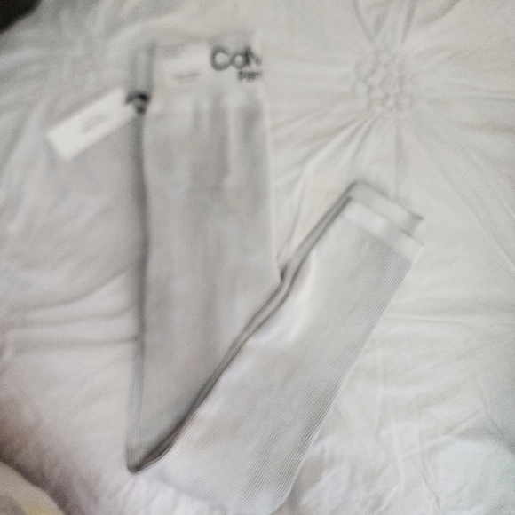 Calvin Klein Performance Leggins in color white/black Small, High waist. - Picture 10 of 11